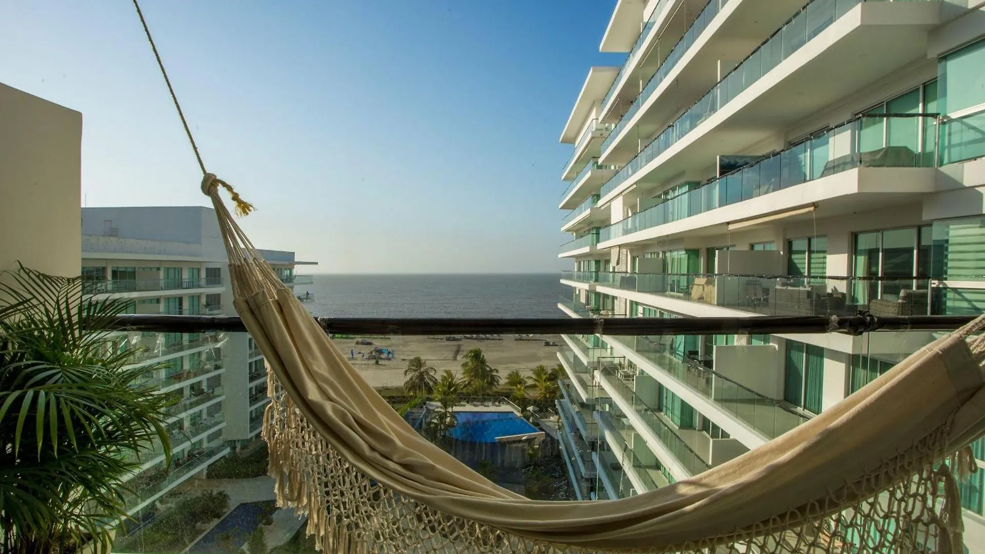 Condominio Frente Al Mar Con Acceso Directo A La Playa Morros Ultra Cartagena Apartmán